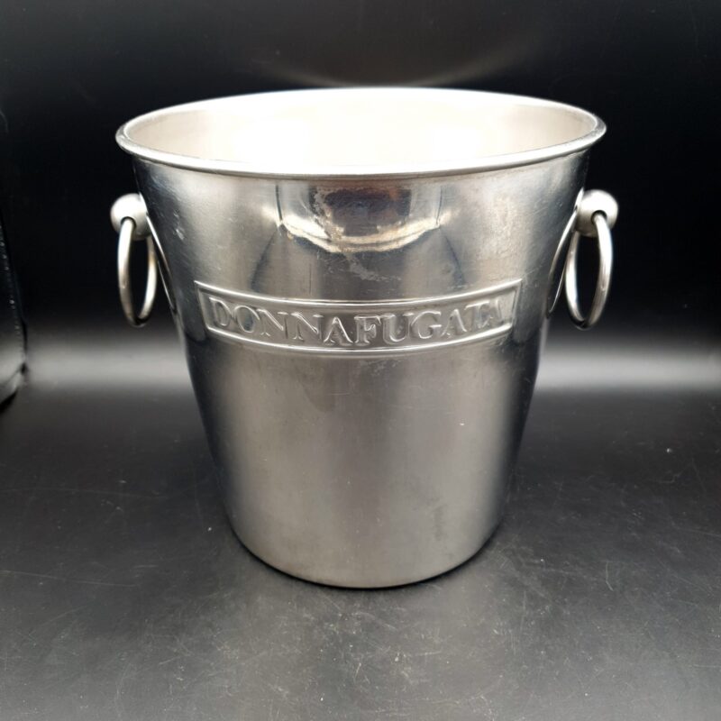 Rare Champagne Ice bucket Donnafugata Sparkling Wine brand Italian H22cmxD23cm