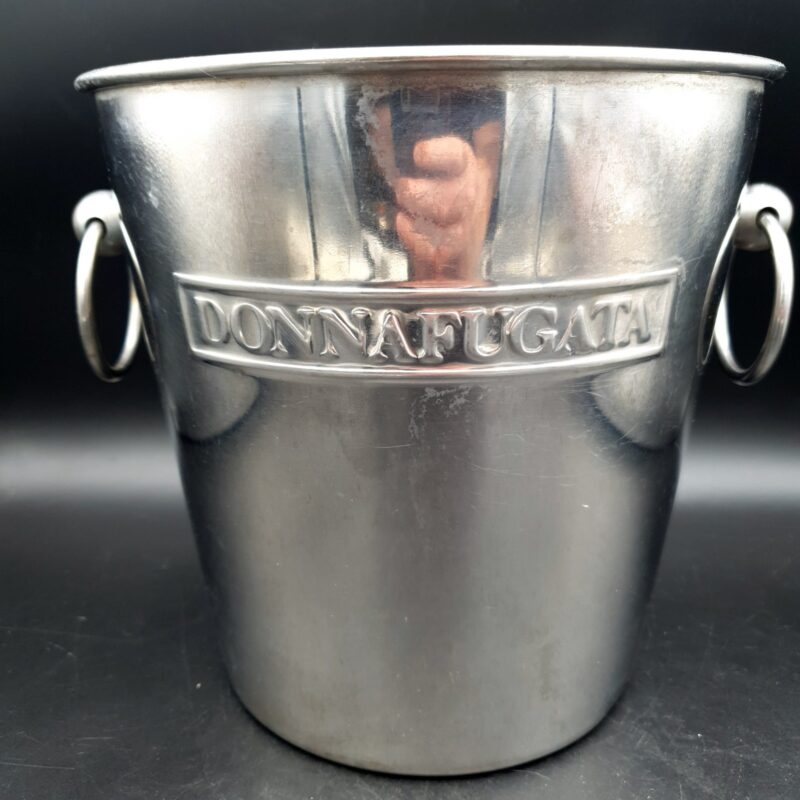 Rare Champagne Ice bucket Donnafugata Sparkling Wine brand Italian H22cmxD23cm