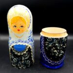 Vintage Russian Matryoshka Doll Hand Painted Outer case only signed H31cm