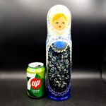 Vintage Russian Matryoshka Doll Hand Painted Outer case only signed H31cm