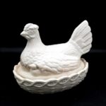 Vintage Portmeirion Hen on Nest Storage Dish by S Williams-Ellis Number 3