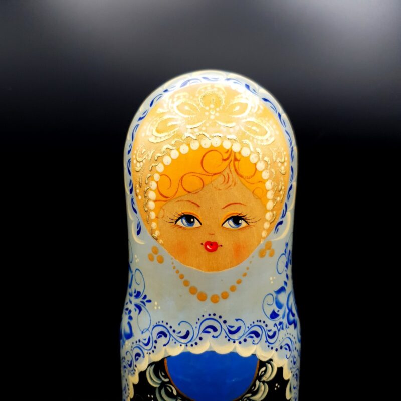 Vintage Russian Matryoshka Doll Hand Painted Outer case only signed H31cm